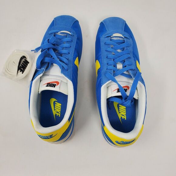 Nike Cortez TXT Light Photo Blue Lightning Sail HF0263-402 Men’s Size 8.5 - Picture 9 of 10